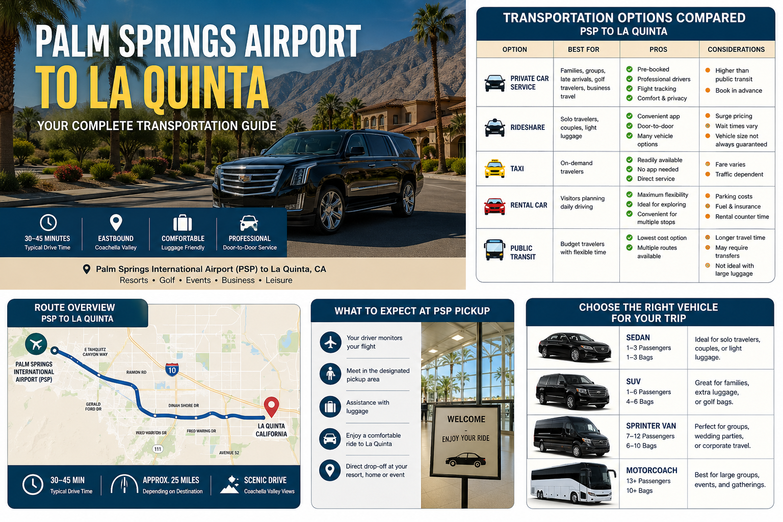 Palm Springs Airport to La Quinta Trusted Essential Tips 2026