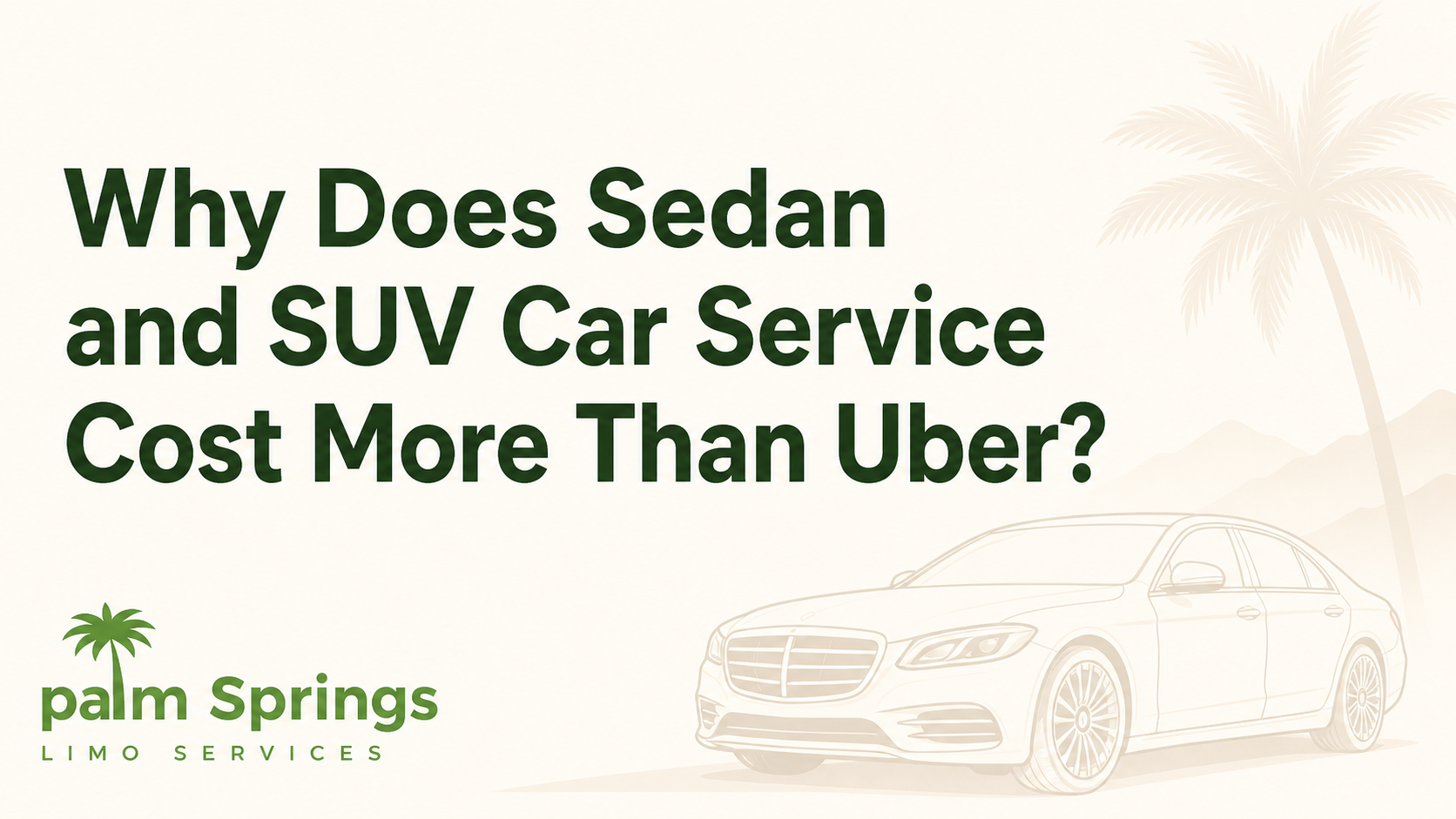 sedan and SUV car service cost