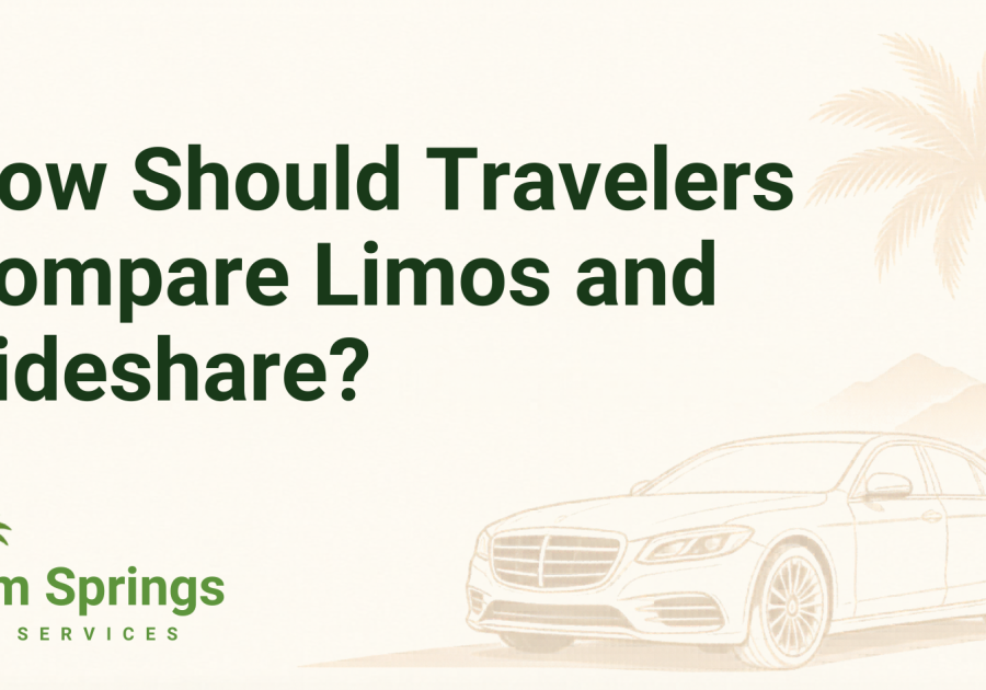 How Should Travelers Compare Limos and Rideshare?